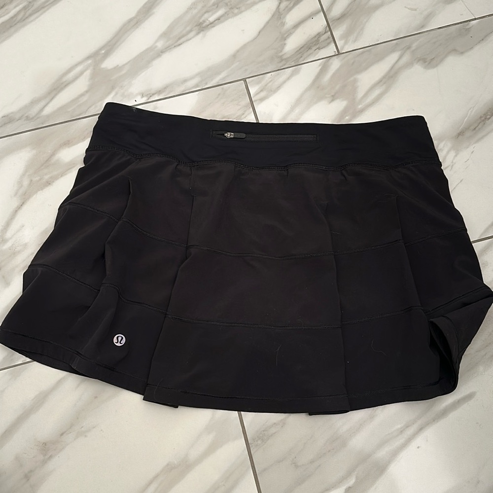 Lulu Lemon Black Skirt